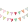 New Bright Banquet Card Bunting 4m Banners & Bunting|Birthday Party