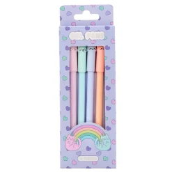 Card Factory Cat Gel Pens - Pack of 4