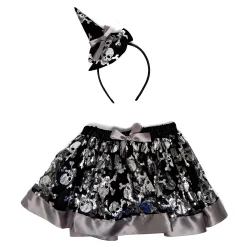 Hot Child's Witch Tutu & Headband Halloween Party