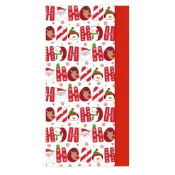 Best Christmas Ho Ho Ho Tissue Paper - 8 Sheets Kids Gift Wrap For Kids|Gift Wrap For Him