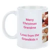 Outlet Christmas Photo Mug - 6 Photos Any Message Personalised Mugs|Photo Gifts