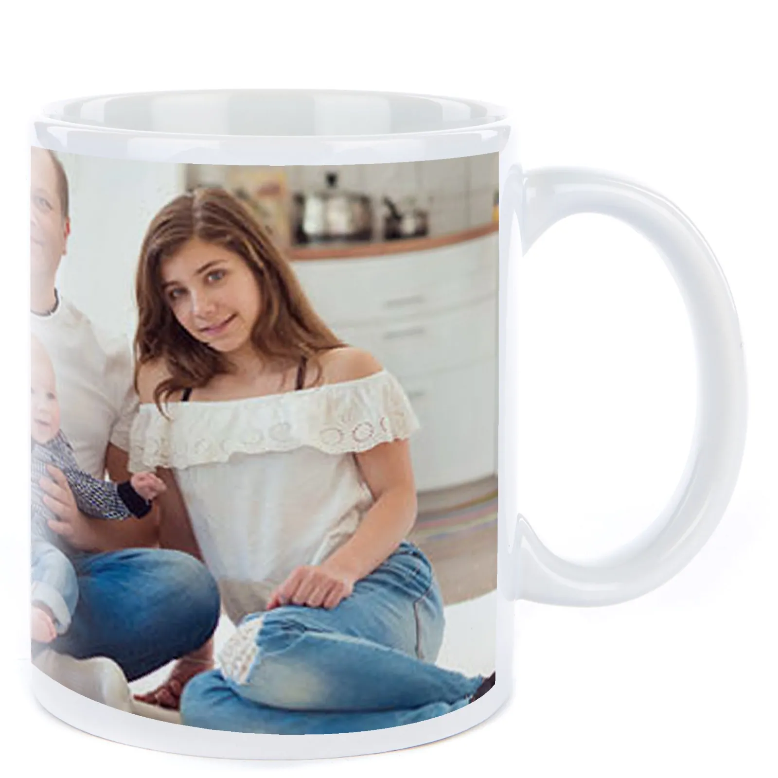 Christmas Photo Mug - Full Photo Wrap Personalised Mugs|Photo Gifts
