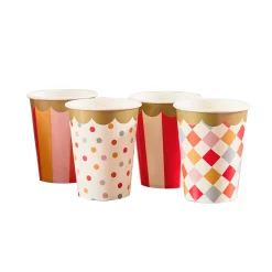 Card Factory Circus Paper Cups - Pack of 8