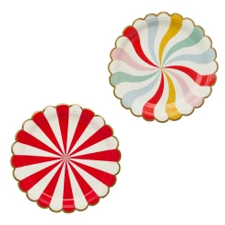 Discount Circus Paper Plates - Pack of 8 Tableware|Birthday Party