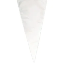 Kids Card Factory Clear Plastic Cone Gift Bags & Twist Ties - Pack of 25