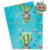 Kids Card Factory CoComelon Gift Wrap - 2 Sheets & 2 Tags