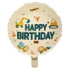 Card Factory Construction Happy Birthday 18-Inch Foil Helium Balloon