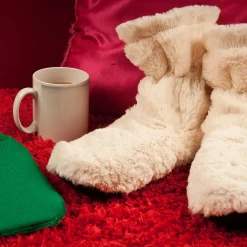 Card Factory Cozy Boots Microwavable Slippers Fits Size 3-7