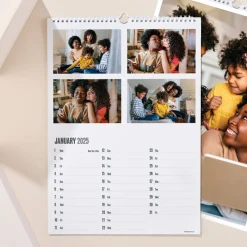 Hot Create Your Own Multi-Photo Upload Calendar - 4 Photos Personalised Calendars And Diaries|Photo Gifts