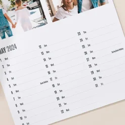 Hot Create Your Own Multi-Photo Upload Calendar - 4 Photos Personalised Calendars And Diaries|Photo Gifts