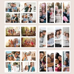 Hot Create Your Own Multi-Photo Upload Calendar - 4 Photos Personalised Calendars And Diaries|Photo Gifts