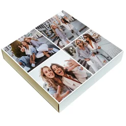 Card Factory Create Your Own Photo Upload Belgian Chocolates - 4 Photos