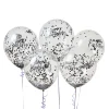 Kids Card Factory Dalmatian Happy Birthday Confetti 12-Inch Latex Balloons - Pack of 5