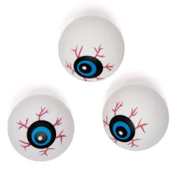 Hot Decorative Eyeballs - Pack of 8 Halloween Party