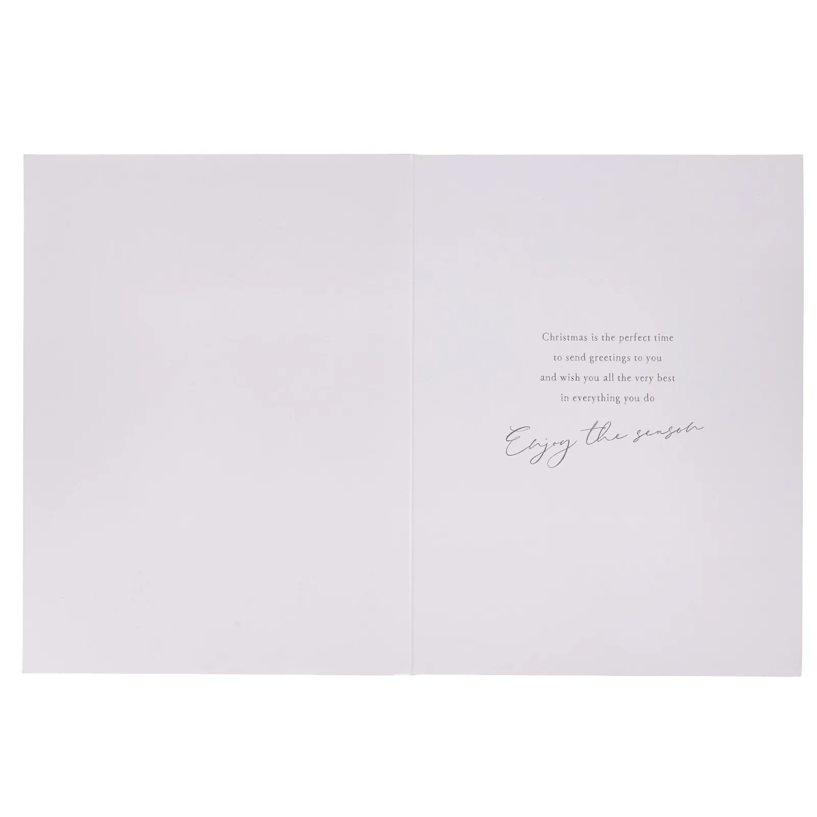 Card Factory Deluxe Snowy Scene Charity Christmas Cards - Pack of 10 (2 Designs)