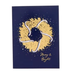 Sale Deluxe Tree & Wreath Charity Christmas Cards - Pack of 10 (2 Designs) Christmas