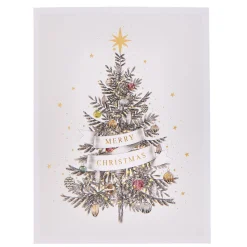 Card Factory Deluxe Tree & Wreath Charity Christmas Cards - Pack of 10 (2 Designs)