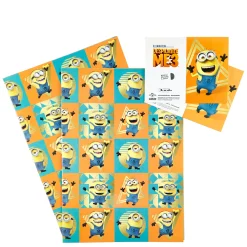 Kids Card Factory Despicable Me 3 Wrapping Paper & Gift Tags - Pack Of 2