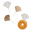 Online Diamond Food Picks - Pack of 12 Tableware|Hen Party