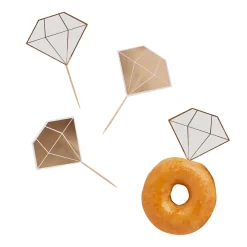 Online Diamond Food Picks - Pack of 12 Tableware|Hen Party