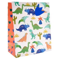 Kids Card Factory Dinosaur Large Portrait Gift Bag