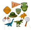 Clearance Dinosaur Party Props - Pack of 10 Birthday Party