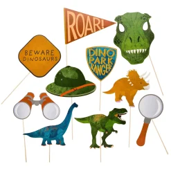 Clearance Dinosaur Party Props - Pack of 10 Birthday Party