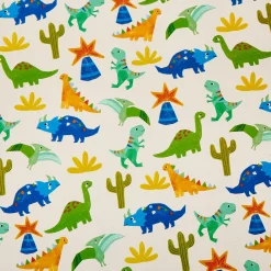 Kids Card Factory Dinosaurs Fairies & Balloons Wrapping Paper Rolls - Multipack of 3