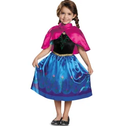 New Disney Anna Classic Children's Fancy Dress Costume Fancy Dress|Birthday Party