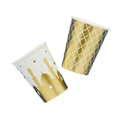New Eid Mubarak Paper Cups - Pack of 8 Tableware