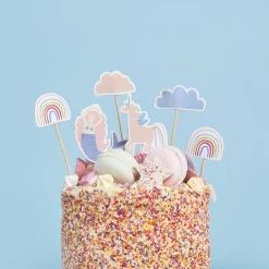 Online Enchanted Cake Topper Set - Pack of 6 Cake Candles|Birthday Party