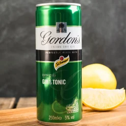 Card Factory Engraved Crystal Highball Glass with Gin & Tonic Can - Gin O'Clock