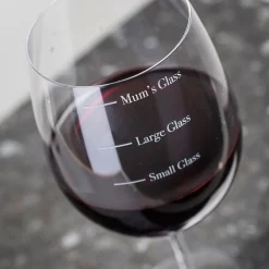 Card Factory Engraved Giant Wine Glass - Giant Measures