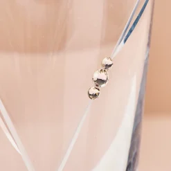 Discount Engraved Glass Vase Embellished with Crystals - Love Hearts Personalised Engraved Gifts|Glassware