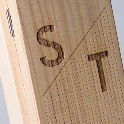 Engraved Luxury Wooden Whisky Box Glenfiddich Whisky - Initials & Message Gifts For Him|Christmas Gifts