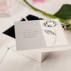 Card Factory Engraved Mother Of Pearl Trinket Box