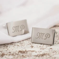 Discount Engraved Rectangle Cufflinks Personalised Jewellery And Keepsakes|Personalised Engraved Gifts