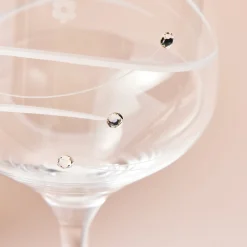 Card Factory Engraved Swarovski Elements Diamante Wine Glass - One Amazing