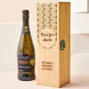 Card Factory Engraved Wooden Box With Luxury Prosecco - Retro
