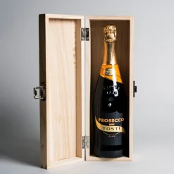 Sale Engraved Wooden Box With Luxury Prosecco - Just Married Personalised Engraved Gifts|Engraved Gifts