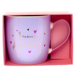 Card Factory Fabulous Auntie Mug In A Box