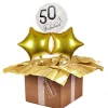 Fabulous 50th Birthday Balloon Bouquet - DELIVERED INFLATED! Birthday Party|Balloons For Her