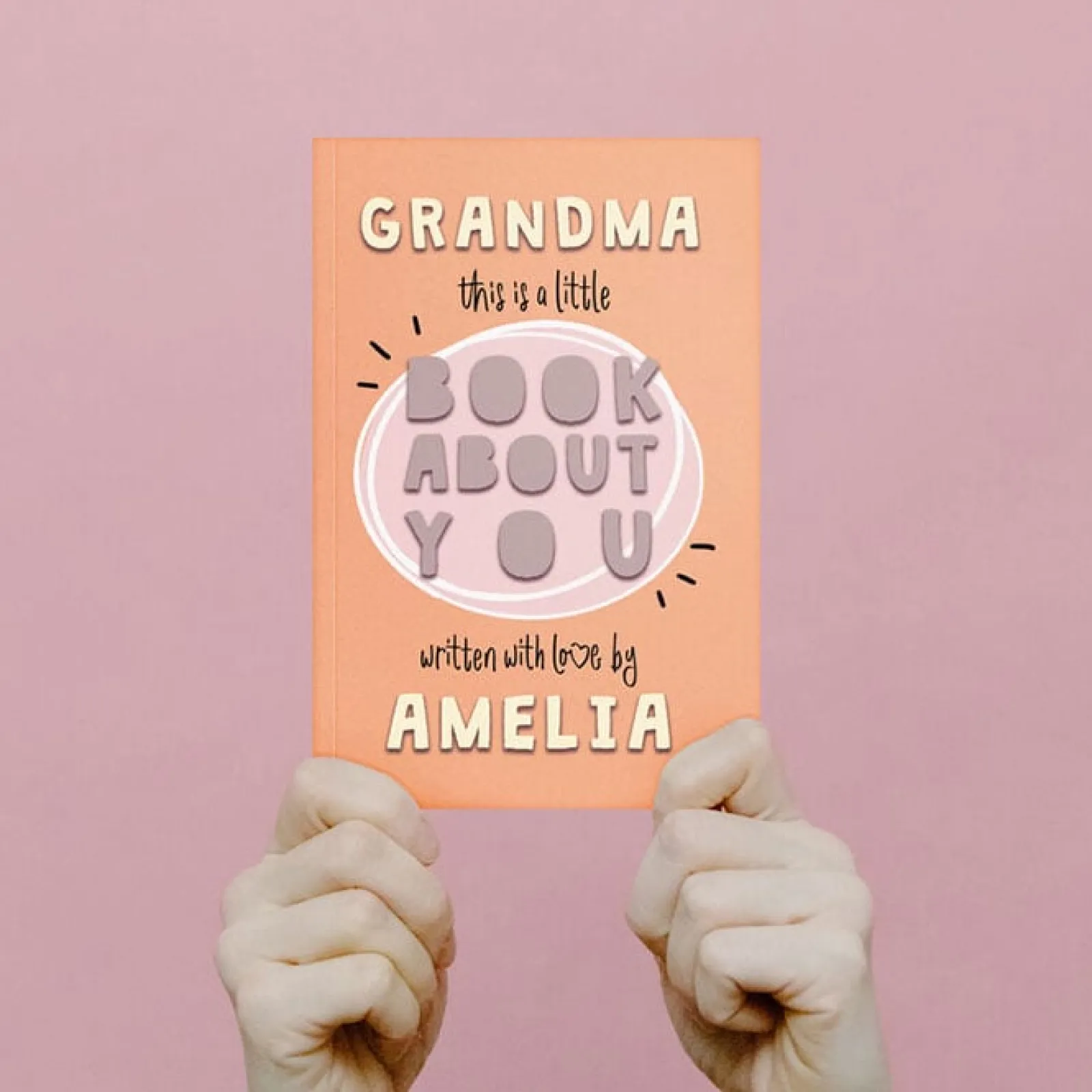 Online Fill in Your Words for Grandma A5 Personalised Book Books|Birthday Gifts