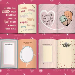Online Fill in Your Words for Grandma A5 Personalised Book Books|Birthday Gifts