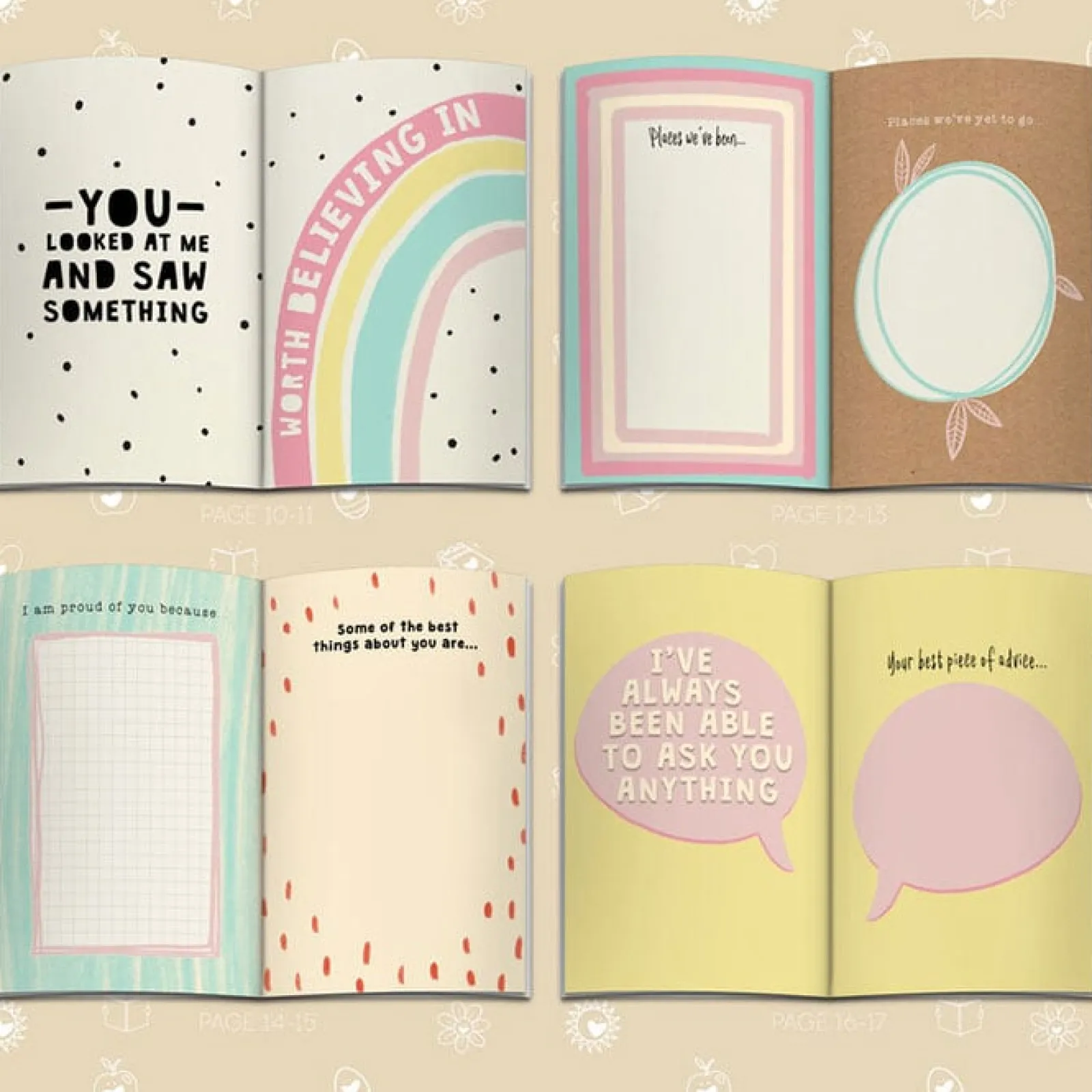 Fill in Your Words for Mum from older child or adult A5 Personalised Book Books|Birthday Gifts