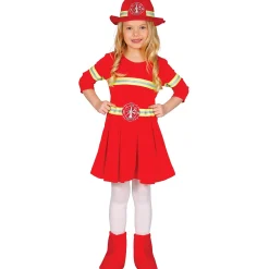 New Firefighter Girl Children's Fancy Dress Costume Fancy Dress|Birthday Party