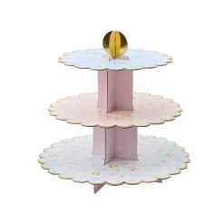 Card Factory Floral 3 Tier Cake Stand