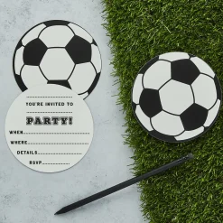 Sale Football Party Invitations - Pack of 10 Invitations|Birthday Party