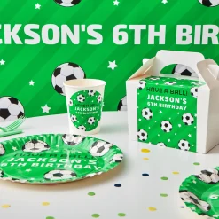 Sale Football Personalised Party Box Personalised Party|Bags & Favours