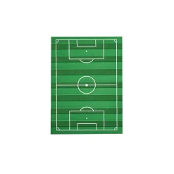 Card Factory Football Pitch Paper Napkins - Pack of 16